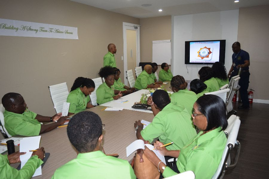 GOVERNMENT PRINTERY TEAM COMMENDED FOR ITS HARD WORK AND DEDICATION DURING RECENT PROFESSIONAL DEVELOPMENT DAY