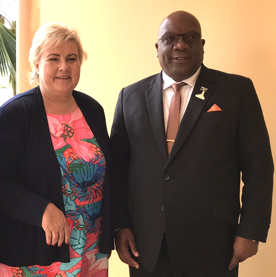 ST. KITTS-NEVIS HOLDS BILATERAL MEETING WITH NORWAY ON THE SIDELINES OF 40TH REGULAR CARICOM HEADS OF GOVERNMENT CONFERENCE