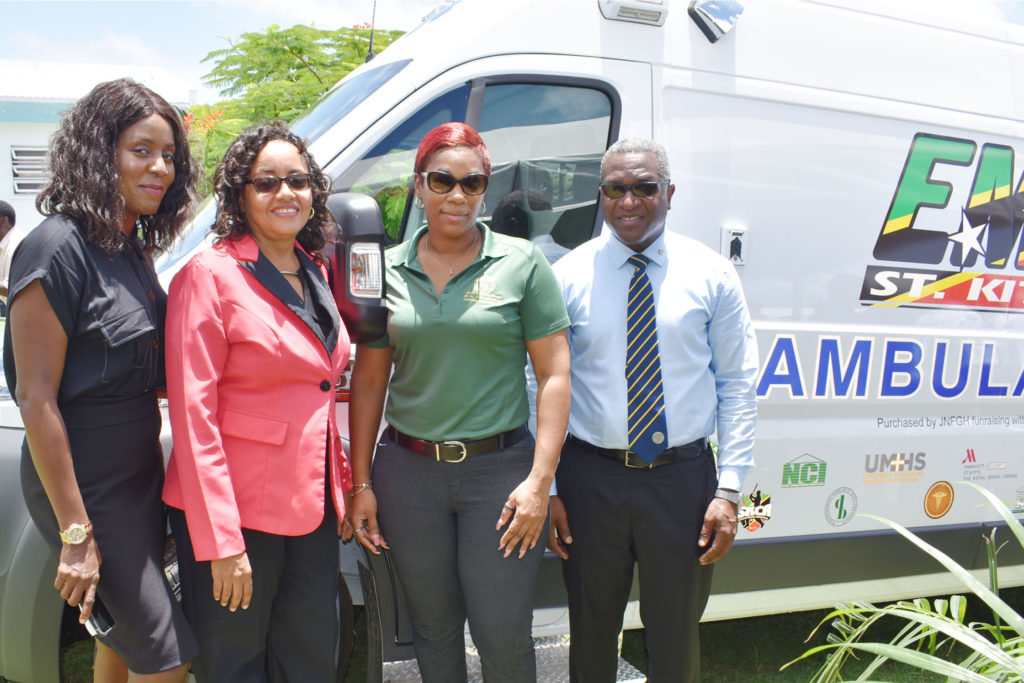 Development Bank applauds fundraising activities in aid of the JNF General Hospital