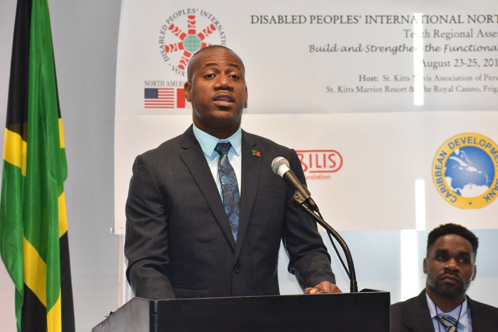 GOVERNMENT OF ST. KITTS-NEVIS WORKS TO IMPROVE LIVES OF DISABLED, SAYS DEPUTY PRIME MINISTER RICHARDS
