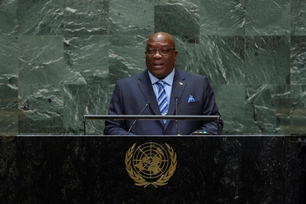 ST. KITTS AND NEVIS PRIME MINISTER BATS STRONG FOR CLIMATE CHANGE AND SIDS AT UN GENERAL ASSEMBLY
