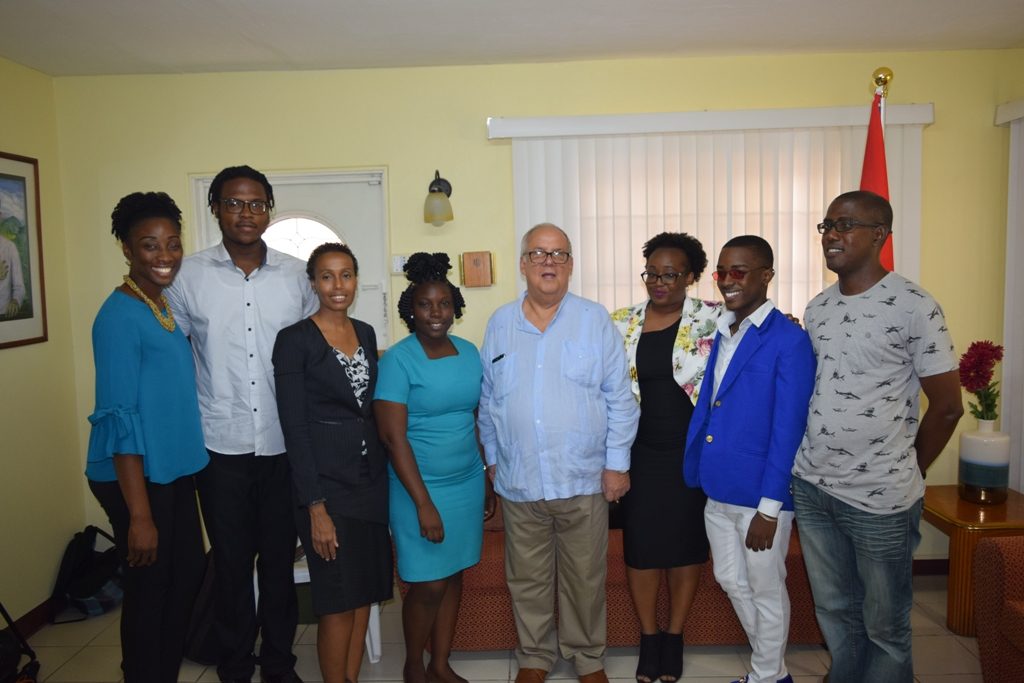 FOUR NATIONALS RECEIVE SCHOLARSHIPS TO PURSUE STUDIES IN HEALTH FIELD IN THE REPUBLIC OF CUBA