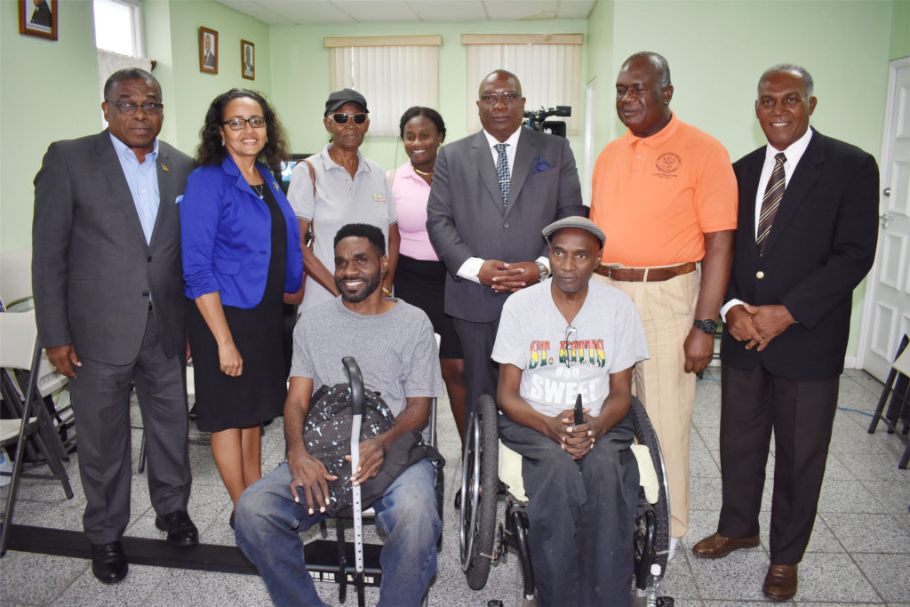ST. KITTS-NEVIS GOVERNMENT ENSURES THAT THE DIFFERENTLY ABLED CAN LEAD PRODUCTIVE LIVES