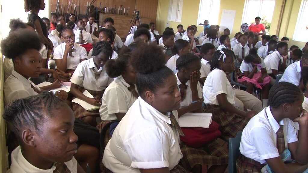 HIGH SCHOOL STUDENTS IN ST. KITTS GET FIRST-HAND KNOWLEDGE OF THE IMPORTANCE OF STATISTICS