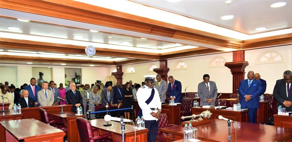 BUDGET DEBATE ADJOURNS MONDAY AT MID-DAY TO FACILITATE MEETING OF CONSTITUENCY BOUNDARIES COMMISSION; RECONVENES ON TUESDAY