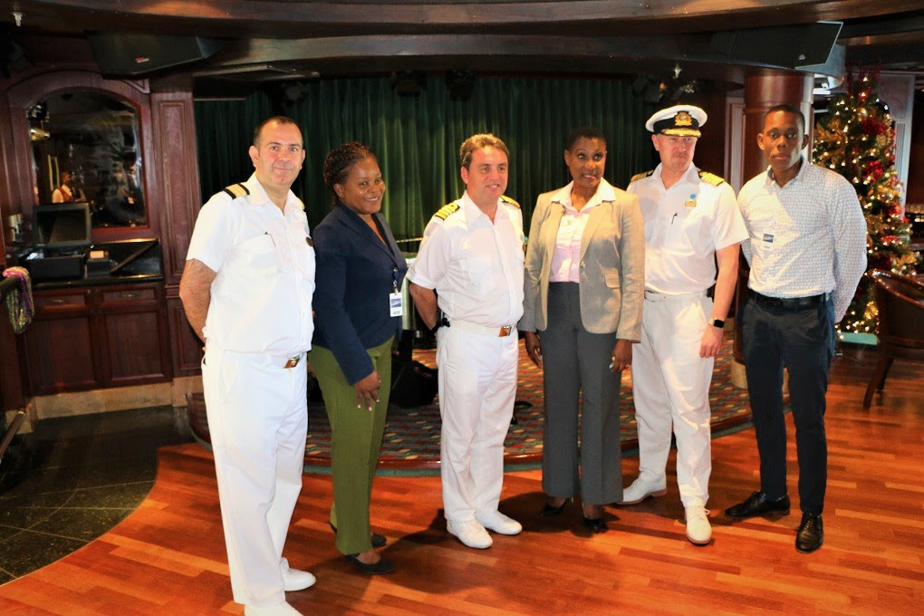 ST. KITTS AND NEVIS WELCOMES CORAL PRINCESS FOR THE FIRST TIME