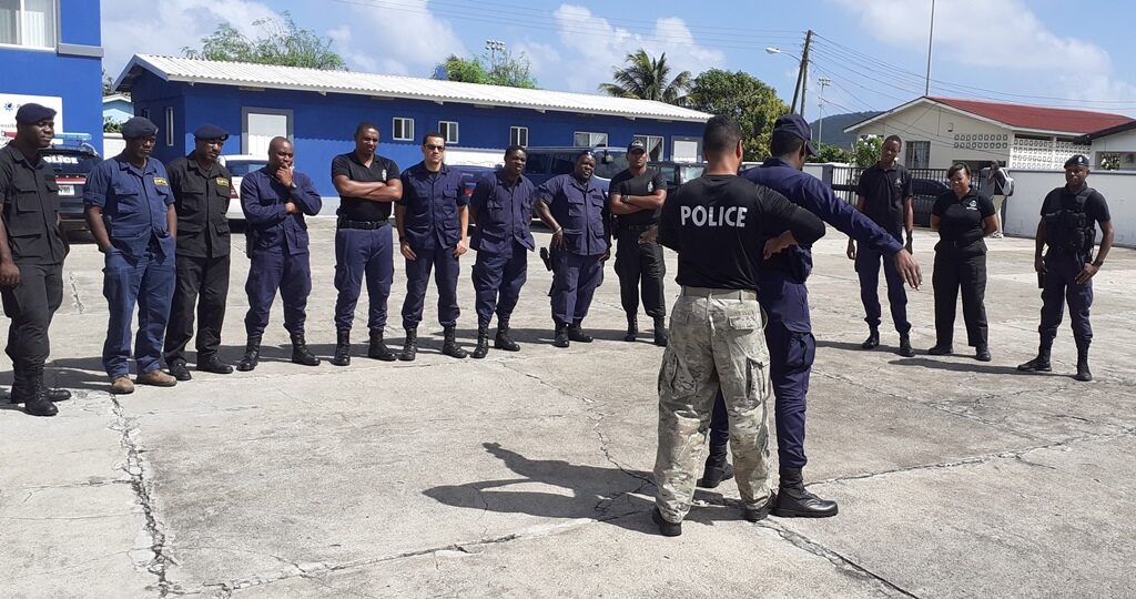 TACTICAL UNITS SHARPENING SKILLS AT SECURITY TRAINING COURSE