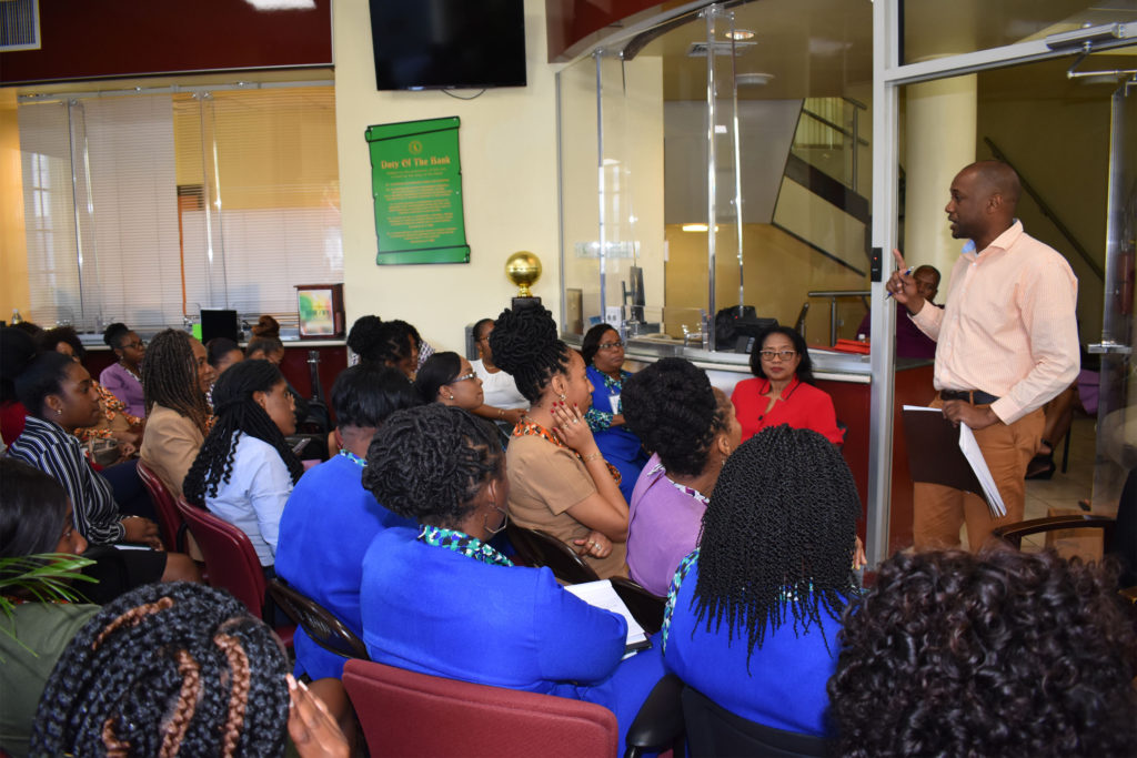 Development Bank management and staff sensitised on COVID-19