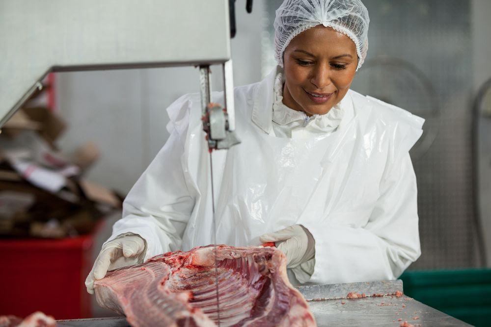 IICA Grenada donates safety equipment to the Mirabeau Abattoir