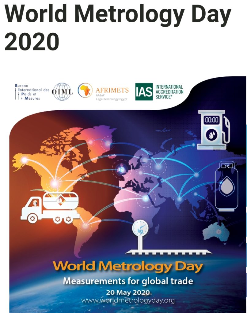 WORLD METROLOGY DAY BEING CELEBRATED UNDER THE THEME “MEASUREMENTS FOR GLOBAL TRADE”