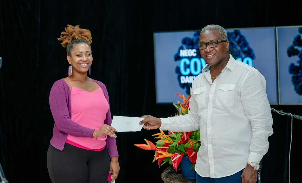 REACH FOR RECOVERY BREAST CANCER SUPPORT GROUP DONATES TWO THOUSAND DOLLARS TO MINISTRY OF HEALTH TO FIGHT COVID-19