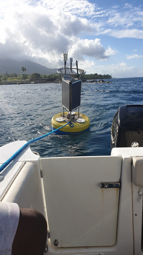 GOVERNMENT AGENCIES COLLABORATE TO REDEPLOY CORAL REEF EARLY WARNING SYSTEMS BUOY