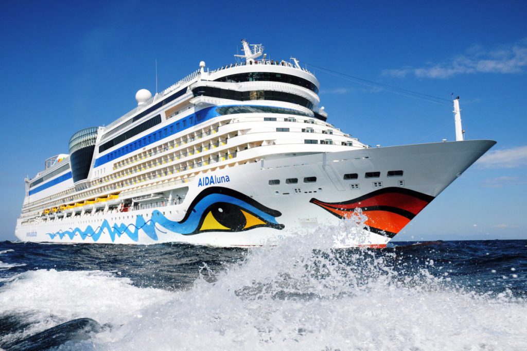 BECAUSE OF MECHANICAL PROBLEMS, ST. KITTS AND NEVIS OFFERS SAFE HARBOUR TO AIDA LUNA WITH 103 CREW