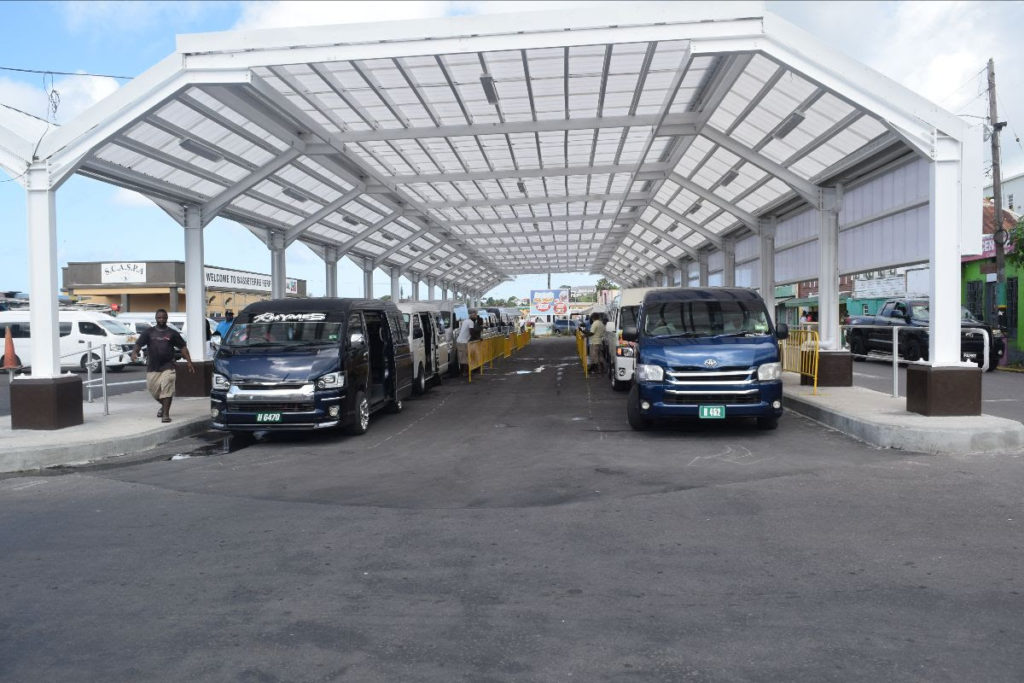 COMPLETION OF THE WEST LINE BUS TERMINAL IS A STEP TOWARDS THE REDEVELOPMENT OF BASSETERRE, SAYS PM HARRIS