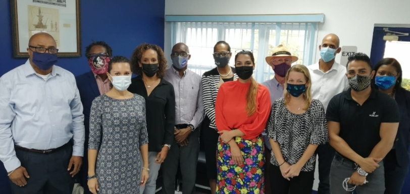 Newly Commissioned St. Kitts and Nevis Chamber of Industry and Commerce (SKNCIC) Liaison Committee