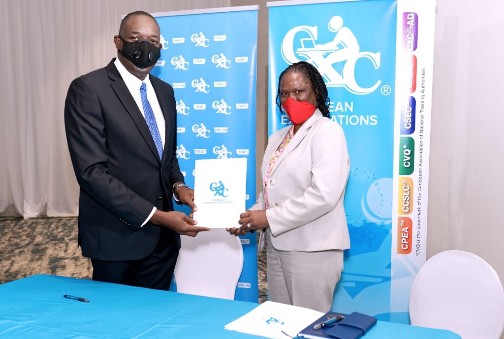 The Caribbean Examinations Council® (CXC®) Signs MOU with the Council of Community Colleges of Jamaica (CCCJ)