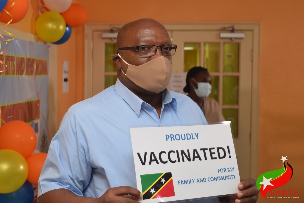 TAKING THE COVID-19 VACCINE DOESN’T MEAN LETTING ONE’S GUARD DOWN, SAYS PRIME MINISTER HARRIS