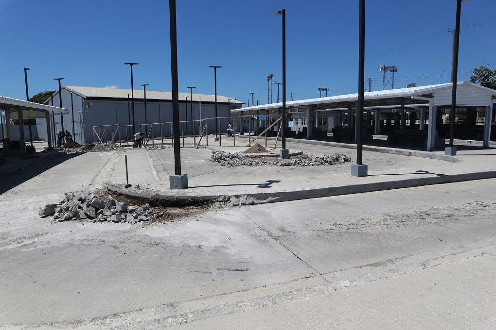 ADJUSTMENTS TO EAST LINE BUS TERMINAL TO ENHANCE VEHICULAR FLEXIBILITY