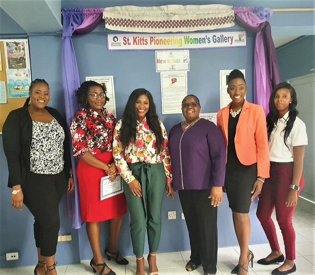 SIX FEMALE TRAILBLAZERS INDUCTED INTO ST. KITTS PIONEERING WOMEN’S GALLERY