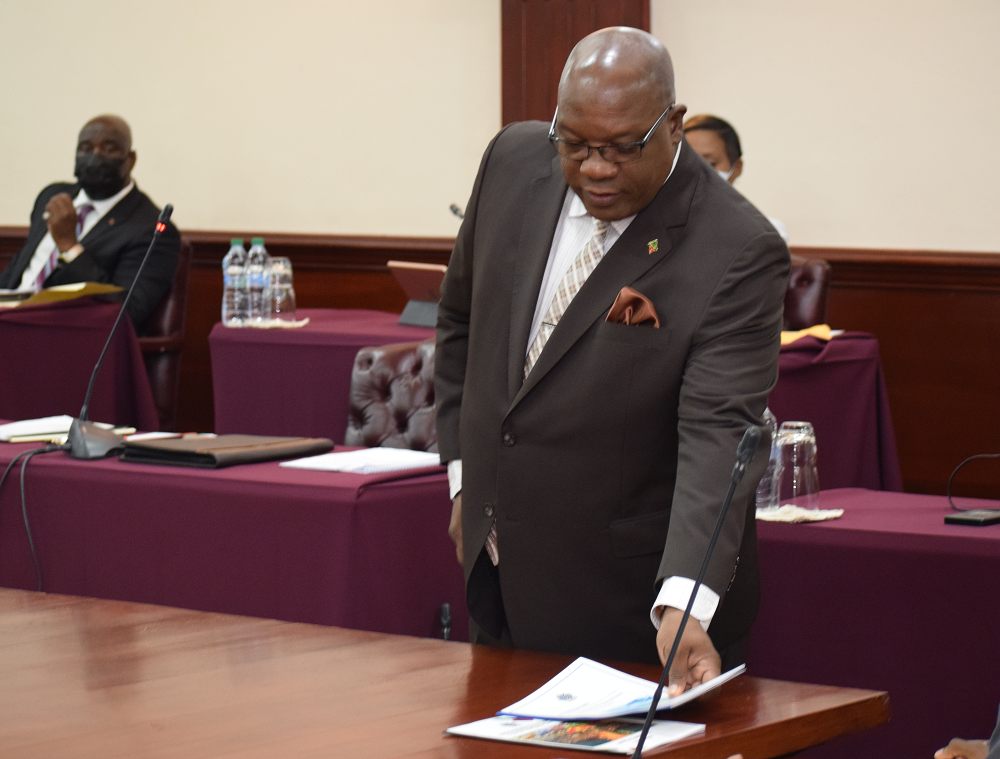 PRIME MINISTER HARRIS LAYS AUDITED FINANCIAL REPORTS BEFORE THE NATIONAL ASSEMBLY