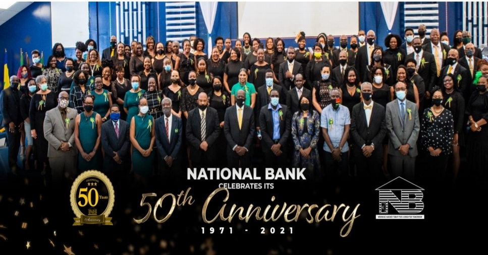 Congratulations to St. Kitts-Nevis National Bank on its 50th Golden Anniversary.