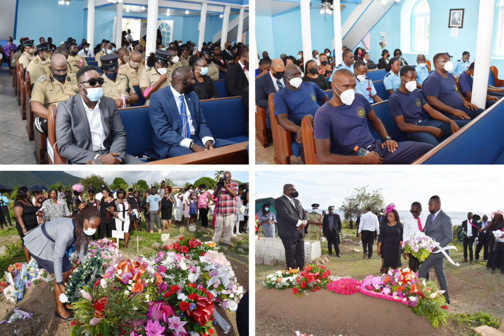 PM Harris joins family and friends in celebrating the life of former prisons officer