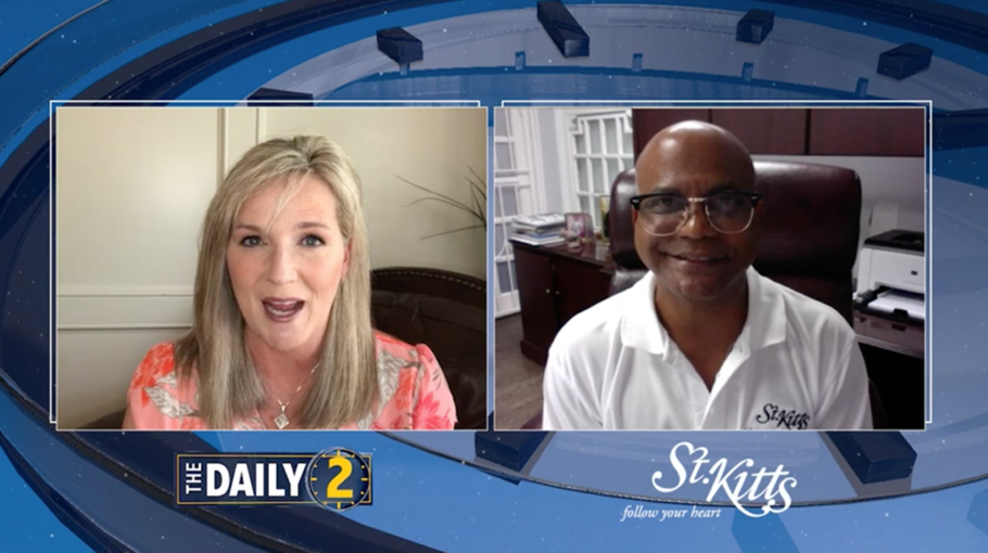 Hon. Lindsay F.P. Grant, Minister of Tourism, Interview on WSB-TV Atlanta