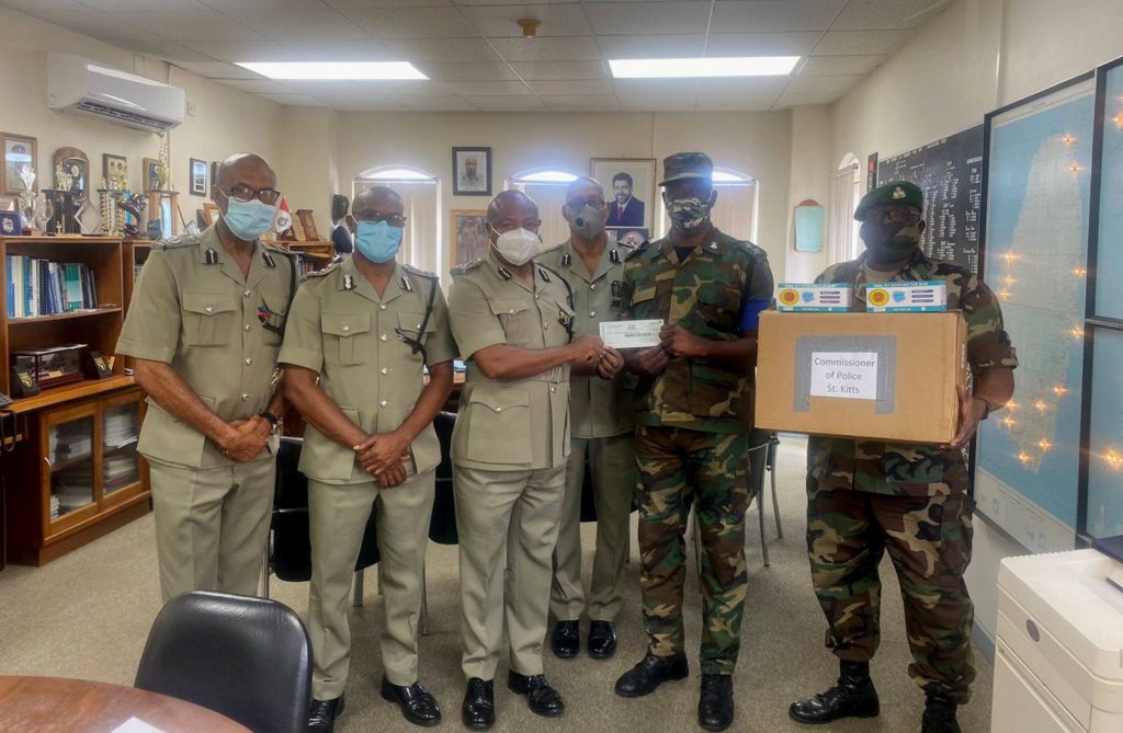 RSCNPF MAKES DONATION TO ROYAL ST. VINCENT AND THE GRENADINES POLICE FORCE