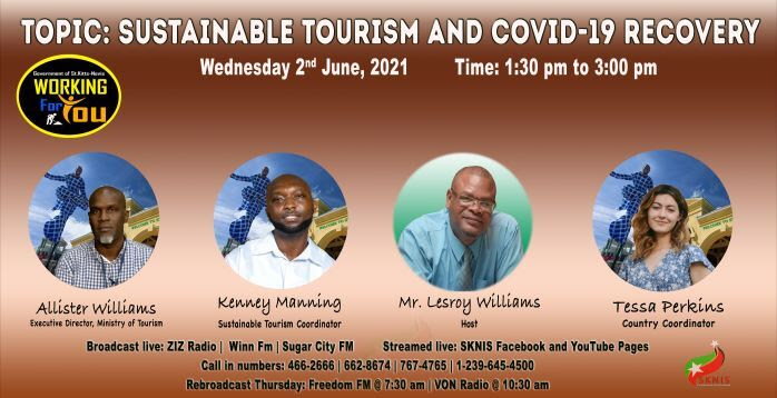 OFFICIALS FROM THE MINISTRY OF TOURISM ARE SPECIAL GUESTS ON WORKING FOR YOU ON WEDNESDAY, JUNE 2ND