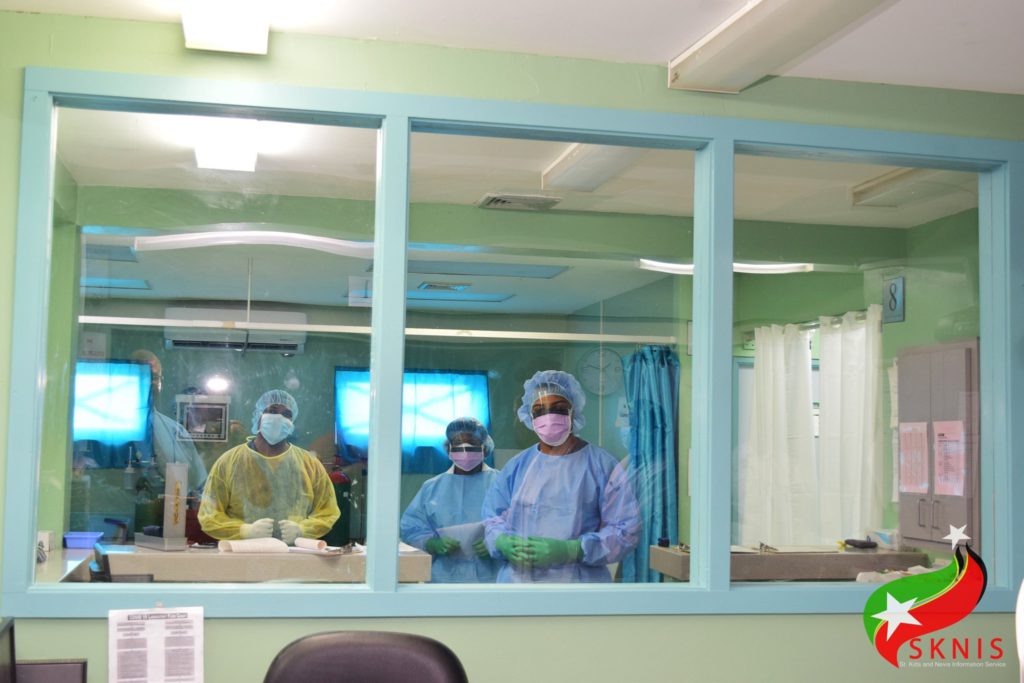 WITH 31 PATIENTS DISCHARGED AND ONLY ONE HOSPITALIZED, ST. KITTS & NEVIS SKILLFULLY ADMINISTERS ITS HEALTH CARE SYSTEM