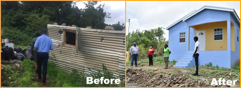 GOVERNMENT CONTINUES TO PROVIDE HOMES TO THE NEEDIEST WITH A BRAND NEW HOUSE FOR “MISS JIMMY”