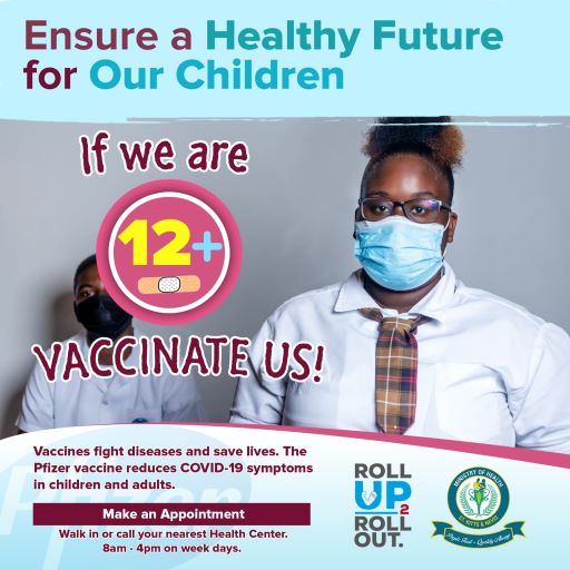 GETTING OUR CHILDREN VACCINATED AGAINST COVID-19 WILL ALLOW THE SCHOOL SYSTEM TO FUNCTION BETTER – MINISTER POWELL