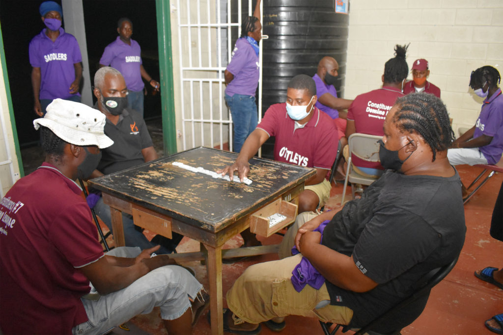 Small Corner Bar spills Guinness in Constituency Number Seven Domino League