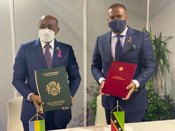 Saint Kitts and Nevis signs visa waiver with Gabon