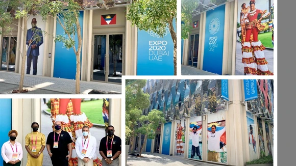 Antigua and Barbuda Pavilion Doors Open at Expo Dubai 2020