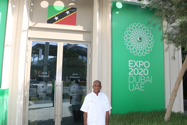 CHEF GARY WITH OVER 35 YEARS OF EXPERIENCE IN THE CULINARY ARTS TO PREPARE ST. KITTS AND NEVIS’ NATIONAL DISH AT EXPO 2020 DUBAI