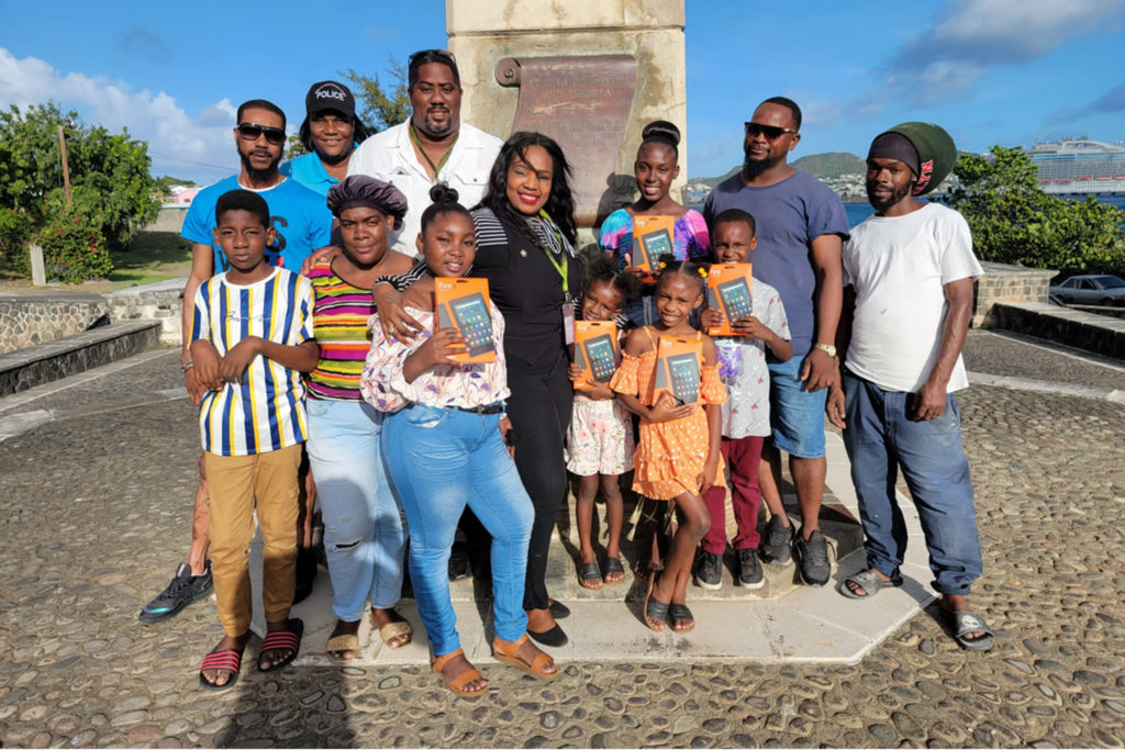 Team Ethanol brings Christmas cheer to five children who lost their mother