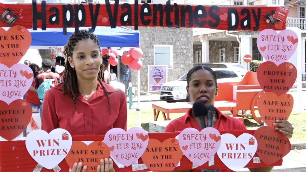Nevis Health Promotion Unit hosts Valentine’s Day safe sex promotion