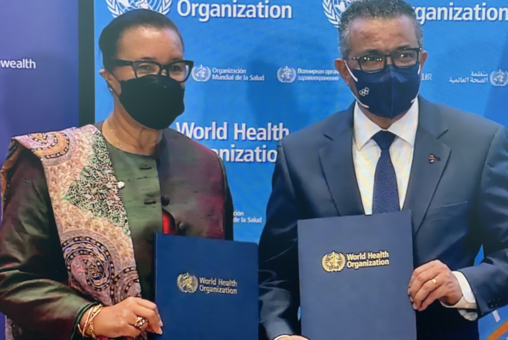 OECS Ambassador in Geneva Welcomes WHO and Commonwealth Commitment to Strengthening Health Cooperation