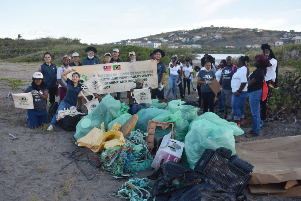 Waste recycling promotions continue both on St. Kitts and on Nevis