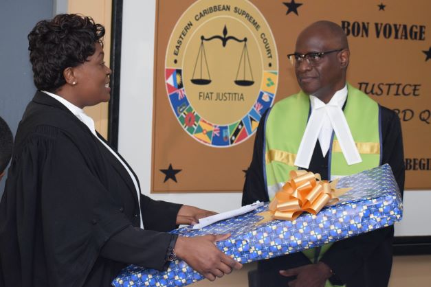 ST. KITTS AND NEVIS BIDS FAREWELL TO HON. JUSTICE TREVOR WARD Q.C.