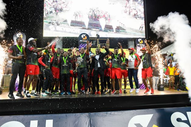 ST. KITTS AND NEVIS PATRIOTS MAKE HISTORY WITH INAUGURAL SKYEXCH 6IXTY WIN AT WARNER PARK