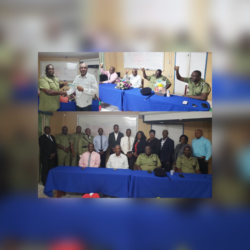 RSCNPF THANKS VALSTON GRAHAM FOR HIS SERVICE, BIDS HIM FAREWELL