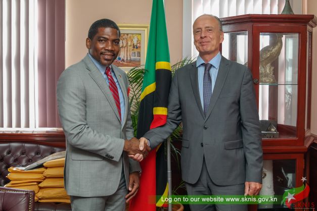 PRIME MINISTER DR. DREW HOLDS BILATERAL TALKS WITH AMBASSADOR OF THE KINGDOM OF THE NETHERLANDS