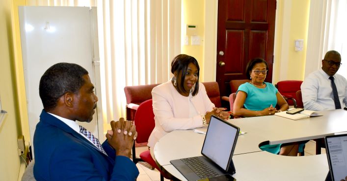 PRIME MINISTER DR. DREW DISCUSSES THE FUTURE OF HEALTHCARE DELIVERY IN ST. KITTS AND NEVIS WITH TOP HEALTH OFFICIALS