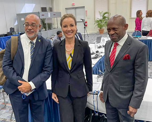 ST. KITTS AND NEVIS’ MINISTER OF INTERNATIONAL TRADE ATTENDS JOINT CARIFORUM-EU MINISTERIAL MEETING IN BARBADOS
