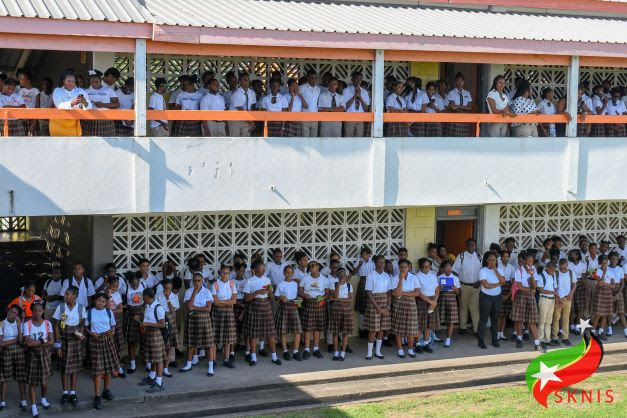 THE EDUCATION OF THE NATION’S YOUTH IS KEY TO BUILDING HUMAN CAPITAL AND MAKING ST. KITTS AND NEVIS A SUSTAINABLE ISLAND STATE