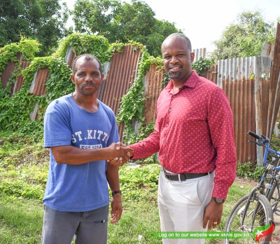 GOVERNMENT OF ST. KITTS AND NEVIS WAIVES THE COST OF LANDS FOR RESIDENTS OF LA GUERITE