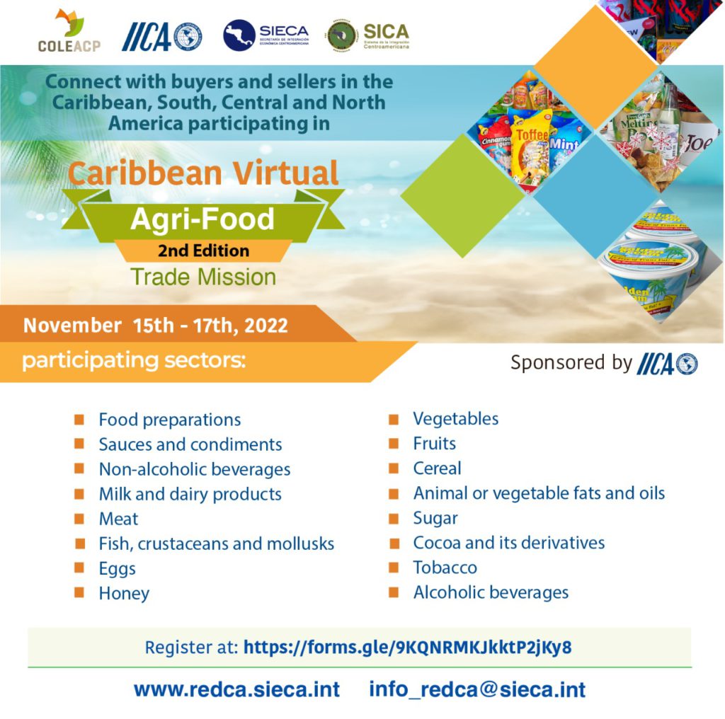 IMPORTERS & EXPORTERS INVITED TO 2ND EDITION OF CARIBBEAN VIRTUAL AGRI-FOOD TRADE MISSION