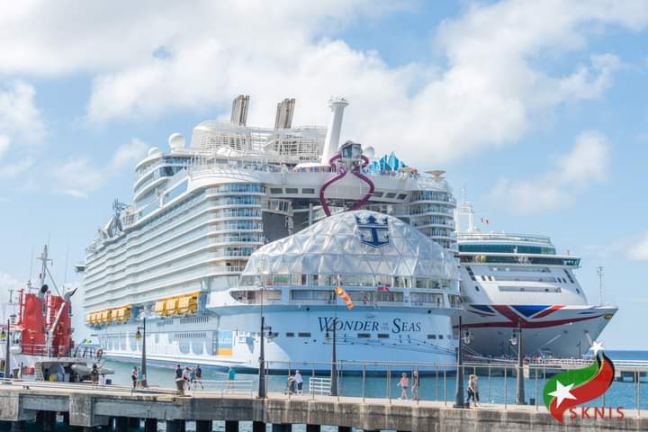 WONDER OF THE SEAS GRACES THE SHORES OF ST. KITTS AND NEVIS FOR THE FIRST TIME
